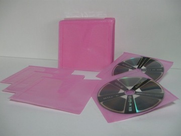 Футболки для компакт-дисков для связующего 100 розовый