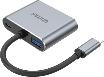 Станція / реплікатор Unitek Q4 Lite USB-C (D1049A)