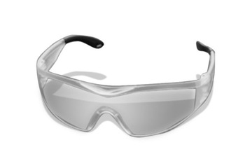 Захисні окуляри з захистом від бризок, прозорі чорні наконечники