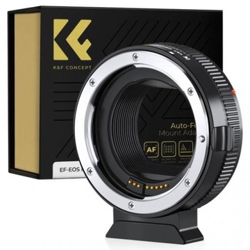БАЙОНЕТНЫЙ АДАПТЕР ДЛЯ ОБЪЕКТИВА КАМЕРЫ K & F CONCEPT EF-EOS R II AF ДЛЯ CANON