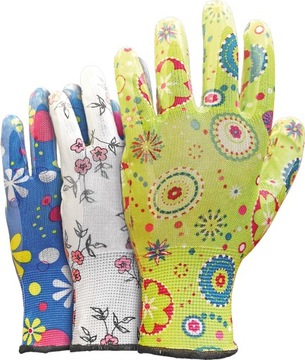 Садові рукавички з нітриловим покриттям RGARDEN-NI r8