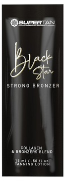 Supertan Black Star Strong Bronzer с коллагеновым саше для солярия