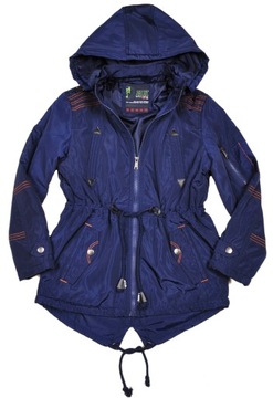 HS куртка перехідна парку темно-синій (116-140) r 140