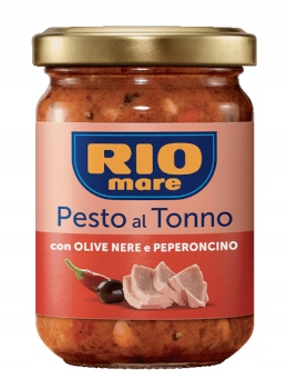 Rio Mare Pesto al Tonno с оливками и Пеперончино
