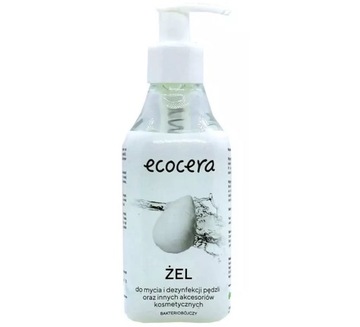 ECOCERA гель для мытья и дезинфекции кистей и аксессуаров для макияжа 200 мл