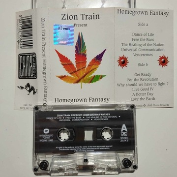 Zion Train Homegrown Fantasy MC кассета