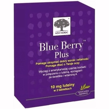 Blue Berry Plus 120 таблеток нові скандинавські очі зір