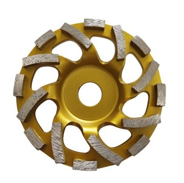 Двухрядный алмазный шлифовальный диск 125 мм x 22,2 для бетона и кирпича