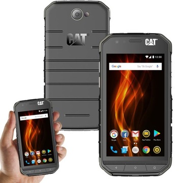 Бронированный телефон CAT S31 черный водонепроницаемый + зарядное устройство и пленка 3MK бесплатно