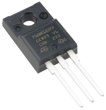 МОП-транзистор N STP10NK60ZFP P10NK60ZFP 10A/600V/35W /4577