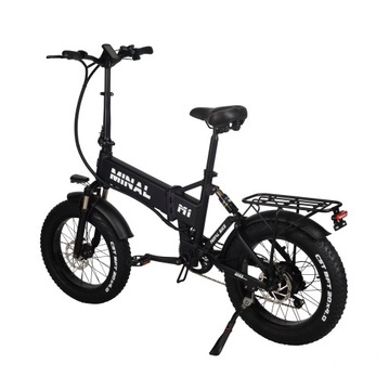Складной велосипед NINAL 750W 48V 10.5 AH черный