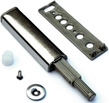Titanium on push to open tip