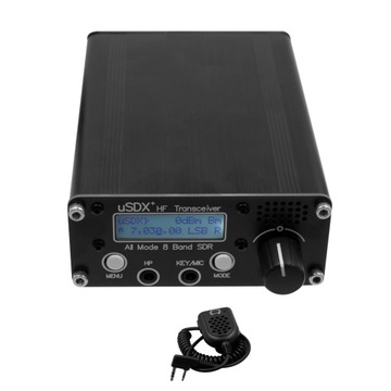 Приймачі SDR USDR USDX PLUS v2 8-смугові з мікрофоном