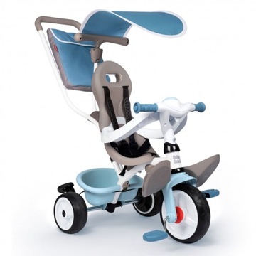 Трехколесный велосипед Smoby Baby Balade plus синий