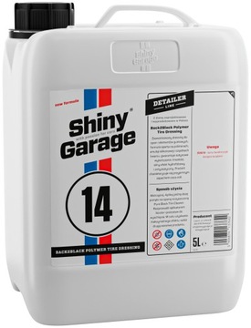 SHINY GARAGE-BACK2BLACK POLYMER TIRE DRESSING 5L