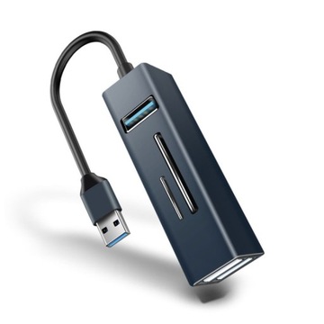 15101 5 в 1 USB3. 0 концентратор адаптер синій