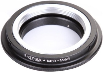 Fotga адаптер для объектива M39 M4 / 3 микро резьба 39 мм для Leica