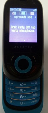 ALCATEL OT 380 польский + зарядное устройство + аккумулятор без замков