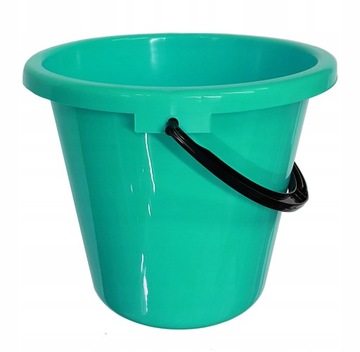 Ведро пластиковое ведро зеленый польский 10 л