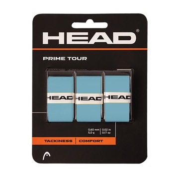 Обгортки для тенісних ракеток HEAD Prime Tour 3 шт. blue
