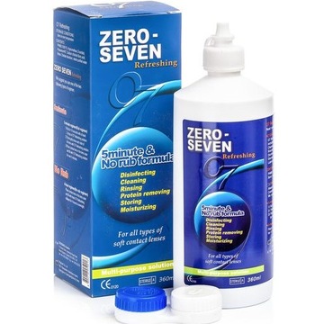 Рідина для лінз Zero-Seven Refreshing 500 мл