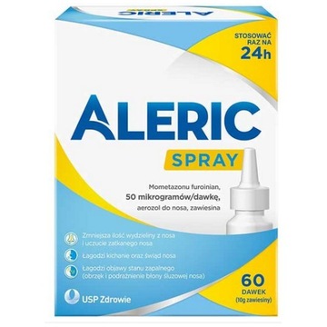 USP Aleric спрей насморк аллергия 60 доз 1 шт.