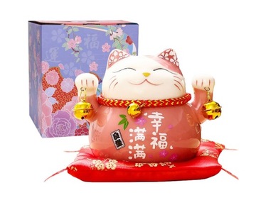 SKAROBNKA КОШКА СЧАСТЬЯ MANEKI-НЕКО КИТАЙСКИЙ КОТЕНОК