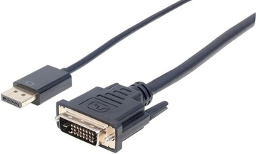 MANHATTAN DisplayPort 1.2 (штекер) - DVI-D 24+1 (штекер) 3M 3M / S1x DisplayPor