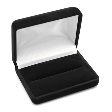 Черная коробка для запонок или галстука