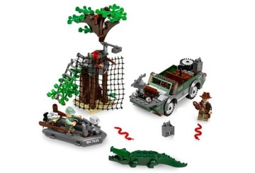 LEGO Indiana Jones 7625 River Chase нет 2 фигурок