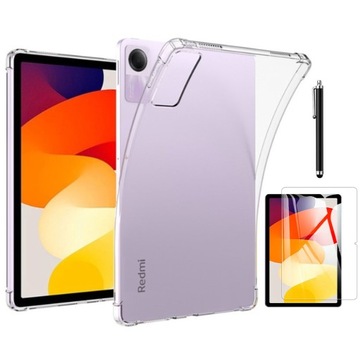 Силіконовий чохол-накладка + скло + стилус для XIAOMI REDMI Pad SE 11 дюймів