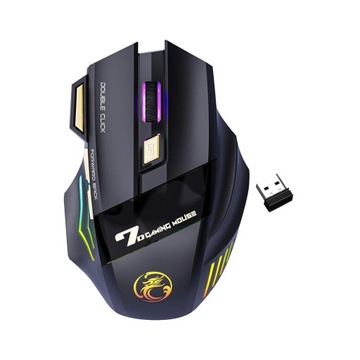 Беспроводная игровая мышь Plug and Play Dual Mode оптическая мышь с re