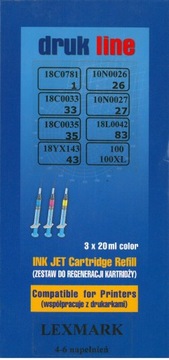 Набір для регенерації LEXMARK color