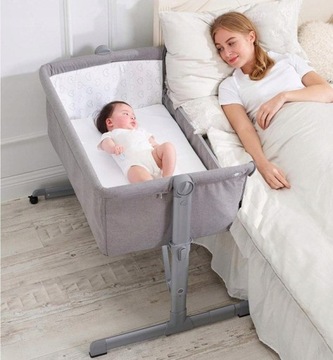 Star iBaby детская кроватка поставляемая колыбель с матрасом серый 94X56X70CM выход