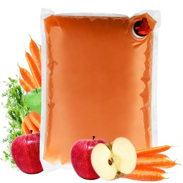 Сок яблоко морковь для детей 5л холодного отжима