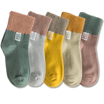 5X Детские носки хлопок красочные носки ног качество