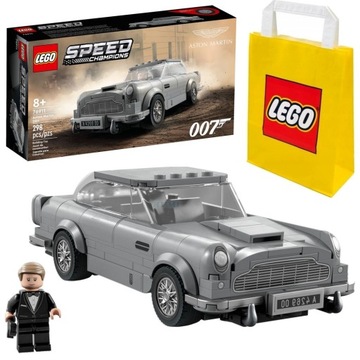 LEGO SPEED CHAMPIONS 76911 Aston Martin модель автомобиля Джеймс Бонд