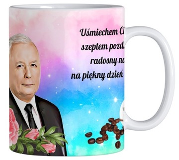 КРУЖКА ПРЕЗИДЕНТА KACZYNSKI KAWUSIA КУМЕДНИЙ ПОДАРУНОК