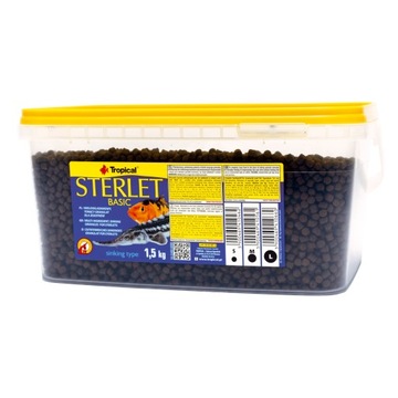 Корм для осетровых STERLET BASIC L 3L