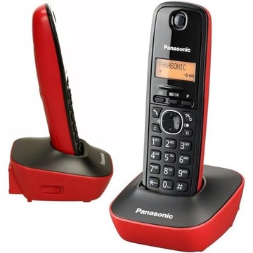 Стаціонарний бездротовий DECT телефон Panasonic KX-TG1611PDR