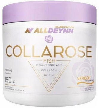 ALLNUTRITION ALLDEYNN COLLAROSE Fish ORANGE апельсин рибний колаген 150 г