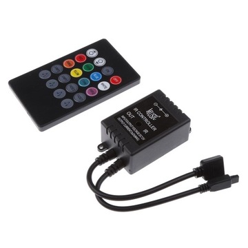 Міні USB LED RGB музичний світло контролер 20 кнопок