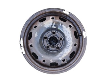 SKODA FABIA 2 II LIFT 10- FELGA STALOWA 5X100 6JX14 ET37 607601027B