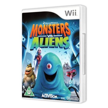 DREAMWORKS MONSTERS против ALIENS Wii