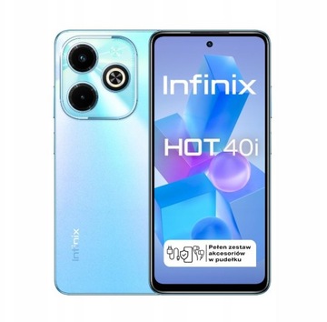 Смартфон INFINIX Hot 40i 8 / 256GB Palm Blue