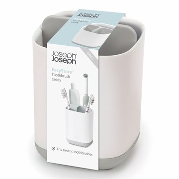 Контейнер Joseph Joseph EasyStore для зубных щеток маленький серый 70509