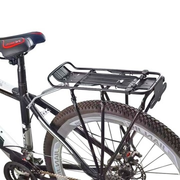 Велосипедная стойка универсальная задняя прочная алюминиевая усиленная