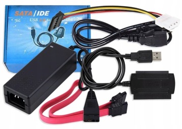 УНІВЕРСАЛЬНИЙ USB-АДАПТЕР IDE 3,5 " 2,5 " SATA ATA АДАПТЕР ЖИВЛЕННЯ 2,5 A