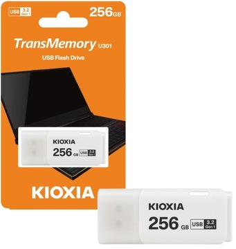 Флешка KIOXIA 256GB USB 3.2 Hayabusa U301 WHITE