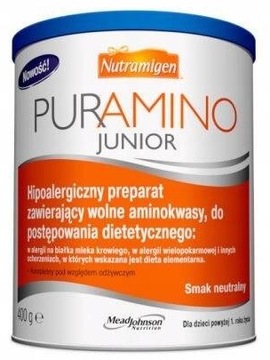 Nutramigen Puramino Junior, порошок 400 г детское молоко